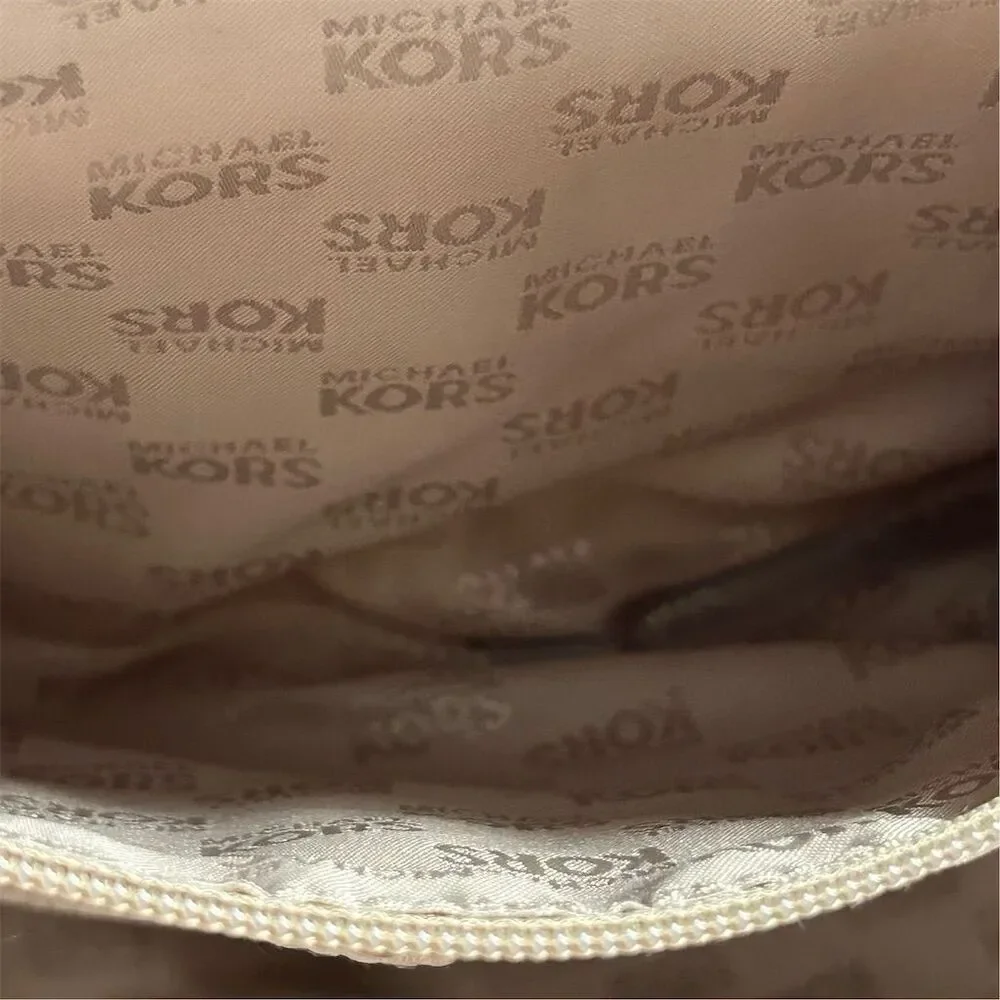 Michael Kors Kempton Nylon Large Pocket Tote Bag Neutral Women's Casual FLAWED‎ - Picture 16 of 16